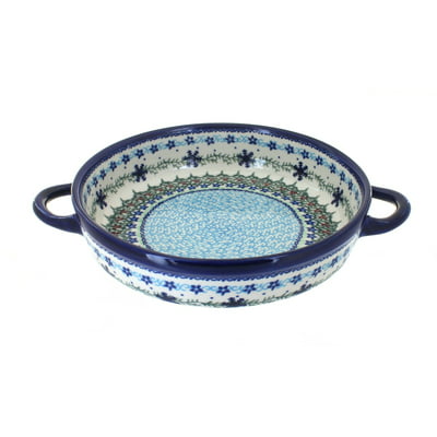 Polish Pottery 6¼-inch Bowl made by Ceramika Artystyczna Maraschino Theme Certificate of Authenticity 